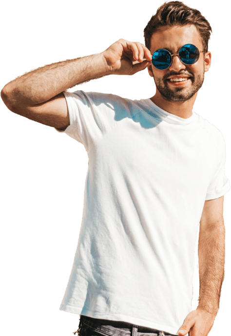 Man With Sunny Glasses