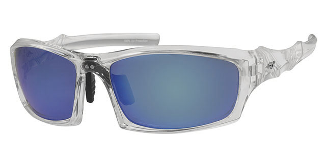 Ski zonnebril - POLRX7029 Lens Grijs Montuur Transparant Ski zonnebril - POLRX7029 Lens Grijs Montuur Transparant