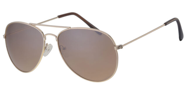 Goudkleurige piloten zonnebril - A30135
