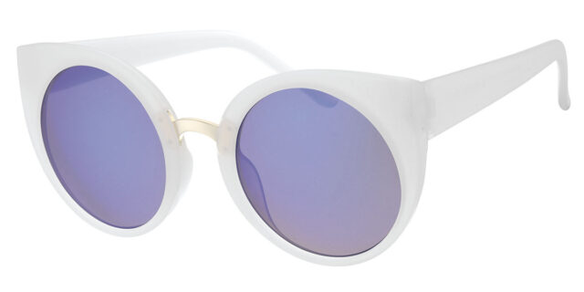 Ronde cat-eye zonnebril - A60689