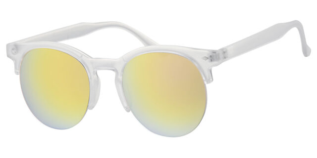 Ronde clubmaster zonnebril - A60714
