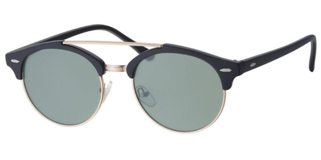 Ronde clubmaster zonnebril - A30144